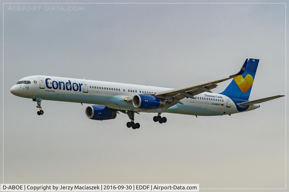 D-ABOE, 1999 Boeing 757-330 C/N 29012, Boeing 757-330
