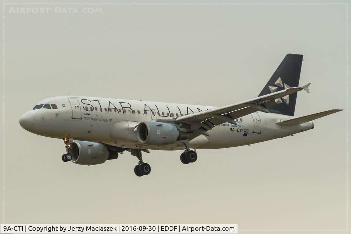 9A-CTI, 1999 Airbus A319-112 C/N 1029, Airbus A319-112