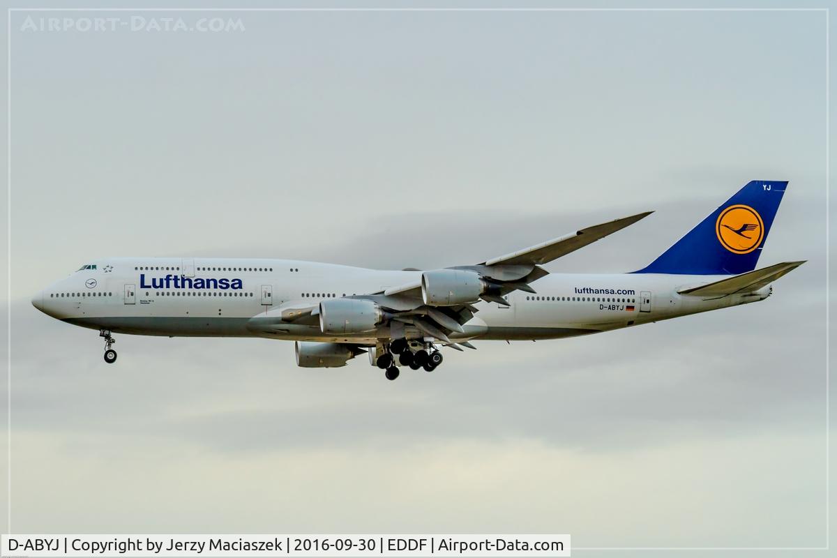 D-ABYJ, 2013 Boeing 747-830 C/N 37834, Boeing 747-830,