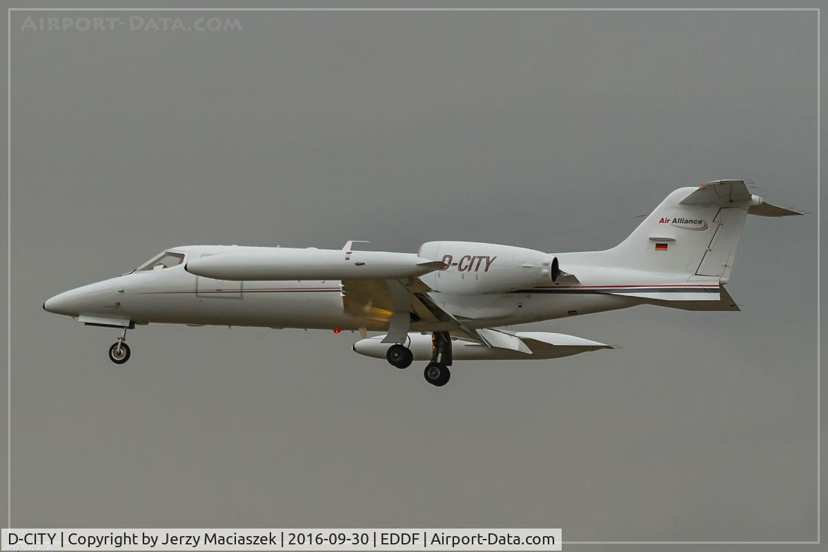 D-CITY, 1978 Gates Learjet 35A C/N 35A-177, Learjet 35A,