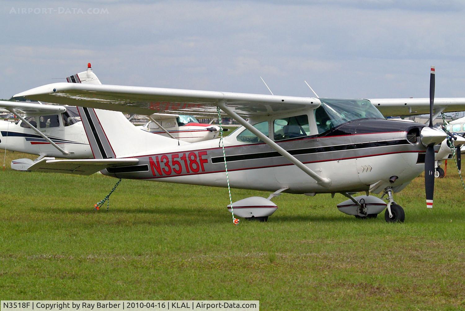 N3518F, 1966 Cessna 182J Skylane C/N 18257518, Cessna 182J Skylane [182-57518] Lakeland-Linder~N 16/04/2010