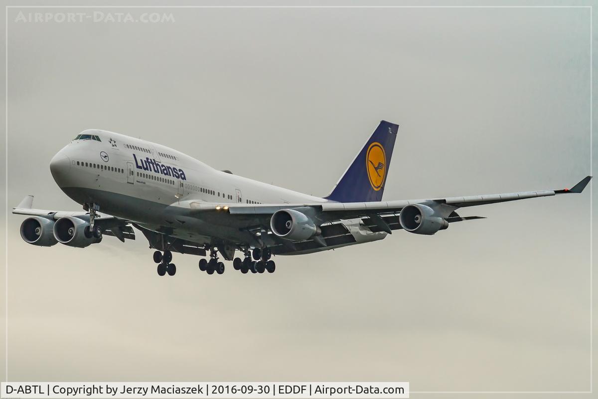 D-ABTL, 2002 Boeing 747-430 C/N 29872, Boeing 747-430