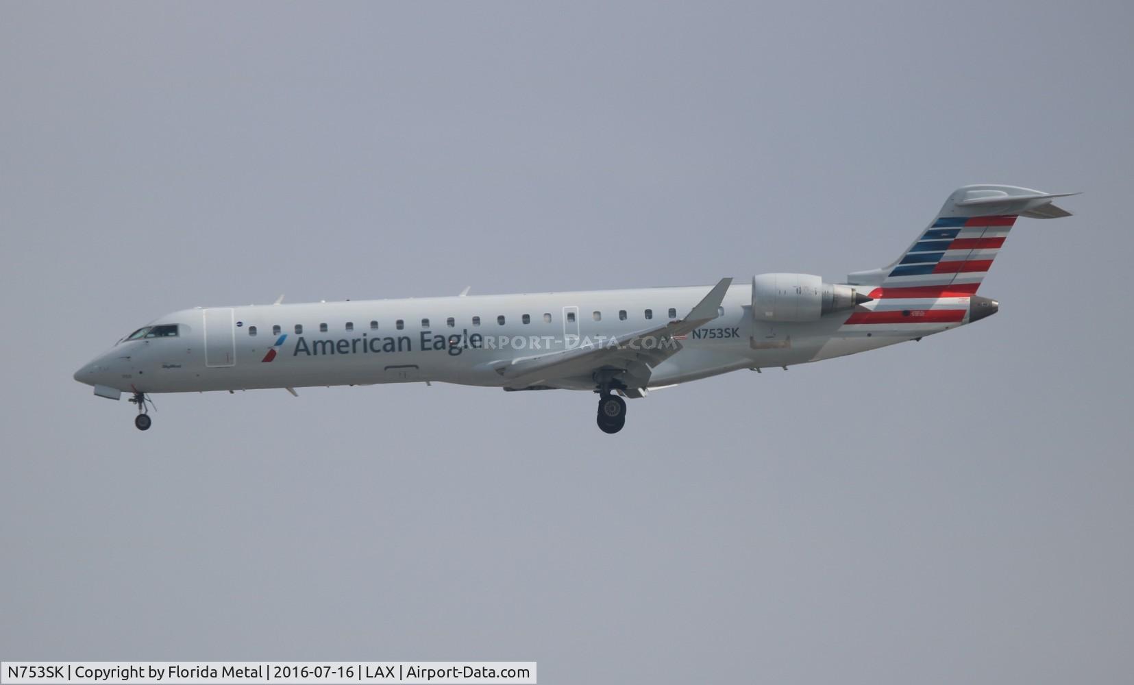 N753SK, 2005 Bombardier CRJ-701ER (CL-600-2C10) Regional Jet C/N 10214, American Eagle