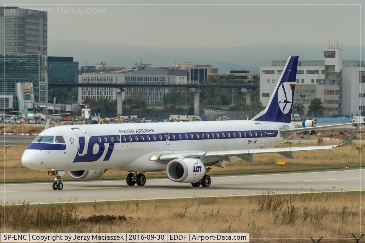 SP-LNC, 2011 Embraer 195LR (ERJ-190-200LR) C/N 19000462, Embraer ERJ-190-200LR 195LR