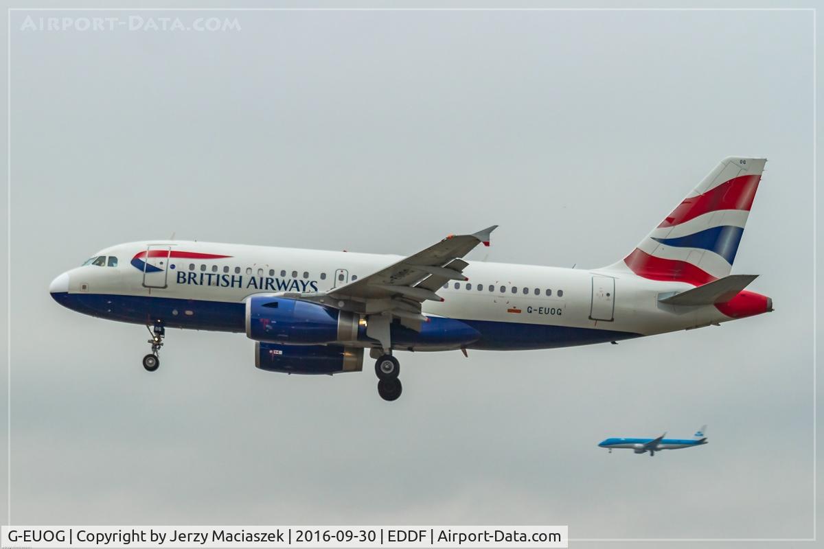 G-EUOG, 2001 Airbus A319-131 C/N 1594, Airbus A319-131,