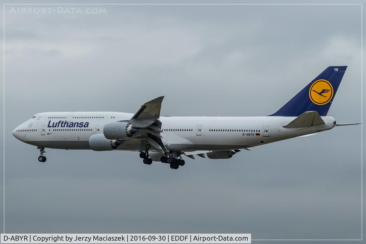D-ABYR, 2014 Boeing 747-830 C/N 37842, Boeing 747-830,