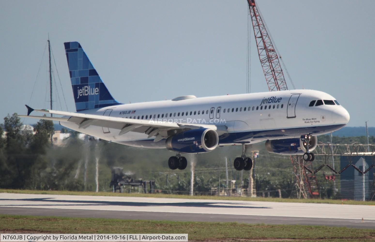 N760JB, 2008 Airbus A320-232 C/N 3659, Jet Blue