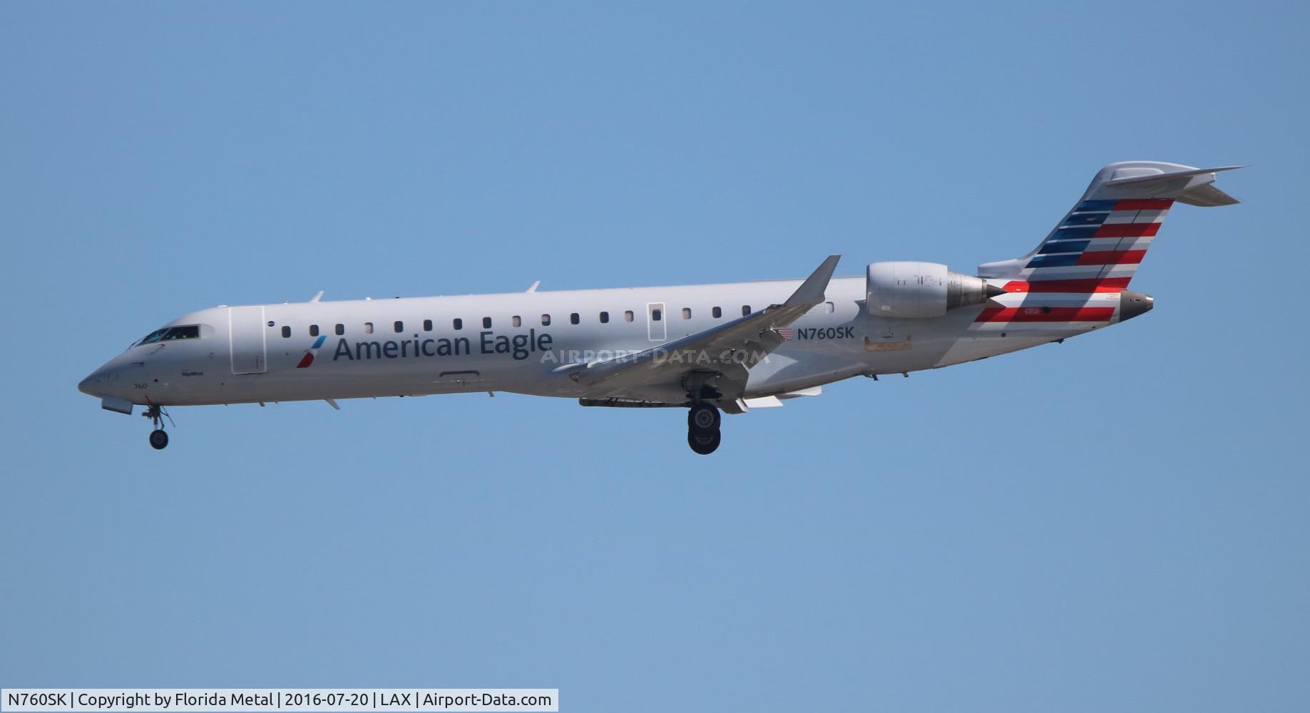 N760SK, 2005 Bombardier CRJ-701ER (CL-600-2C10) Regional Jet C/N 10223, American Eagle