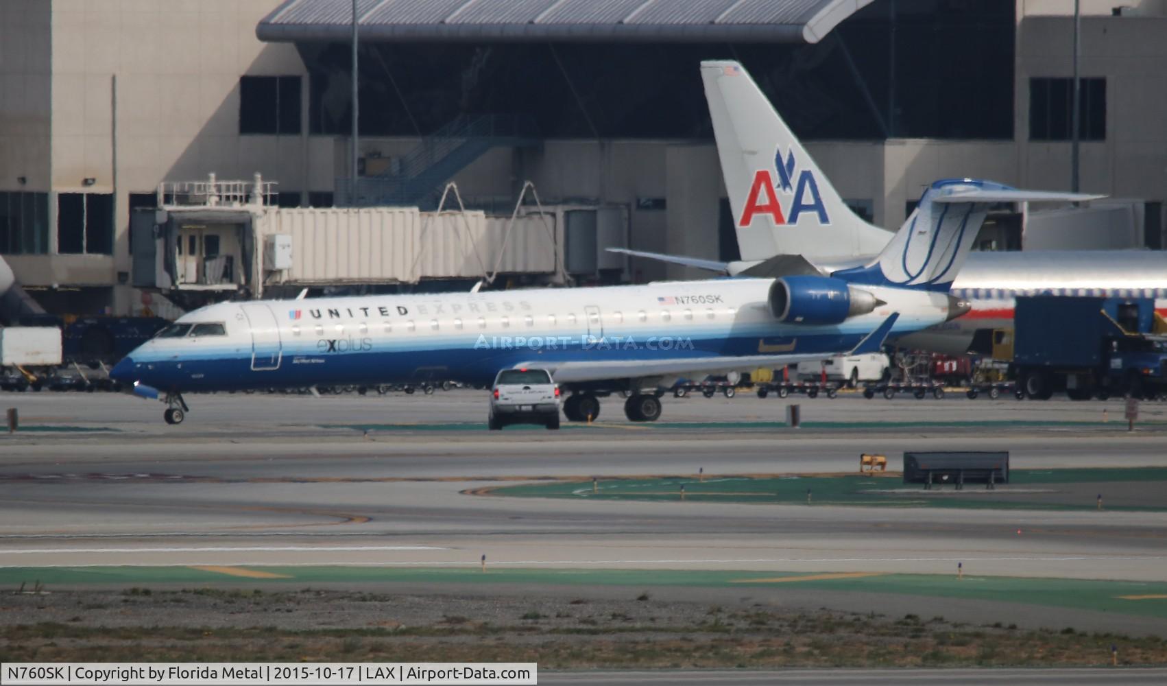 N760SK, 2005 Bombardier CRJ-701ER (CL-600-2C10) Regional Jet C/N 10223, American Eagle