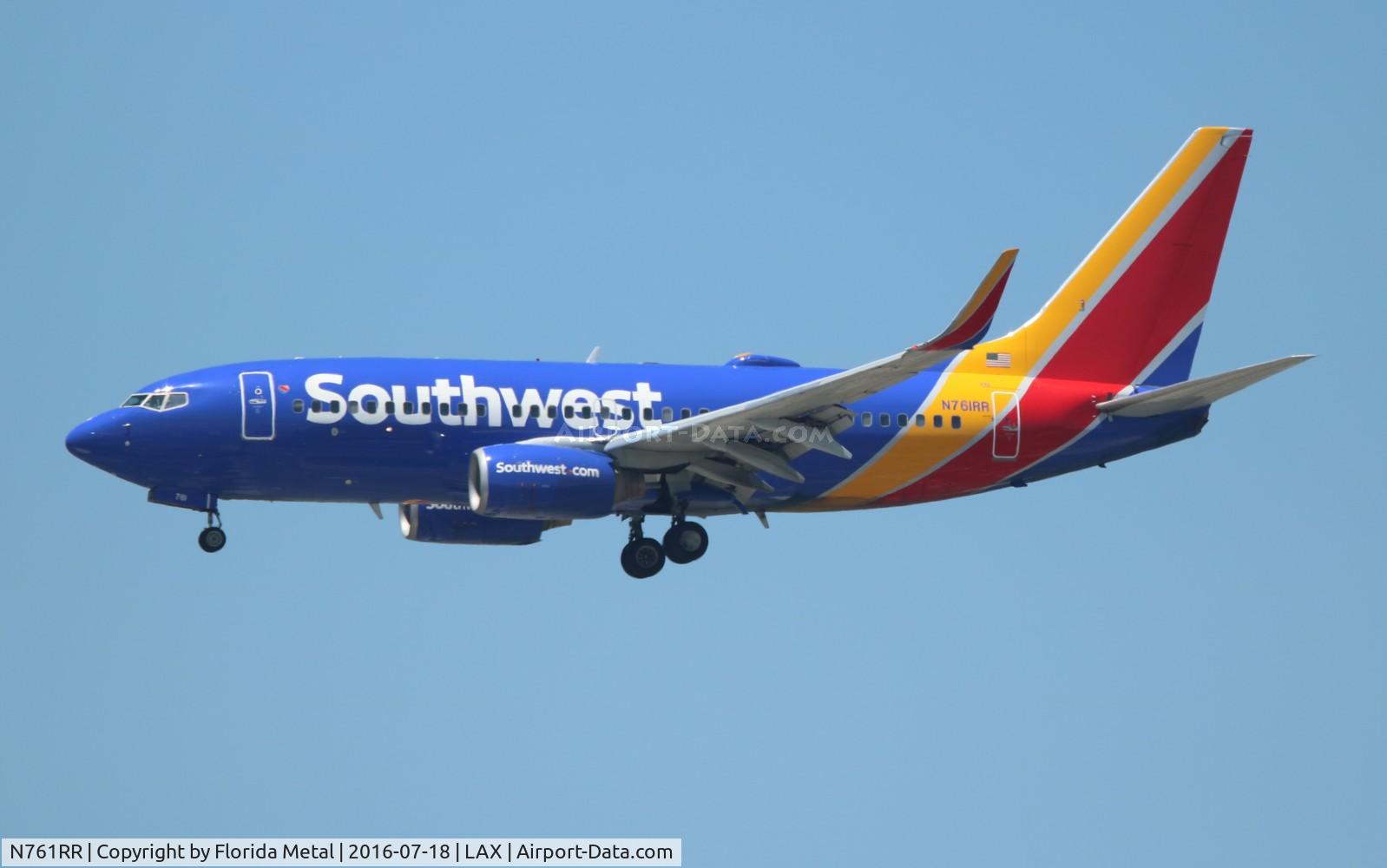 N761RR, 2000 Boeing 737-7H4 C/N 27875, Southwest