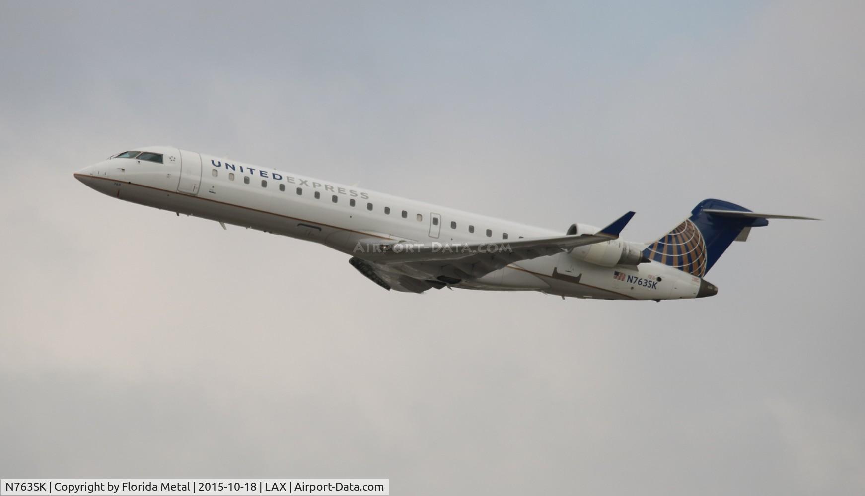N763SK, 2005 Bombardier CRJ-701ER (CL-600-2C10) Regional Jet C/N 10228, United Express