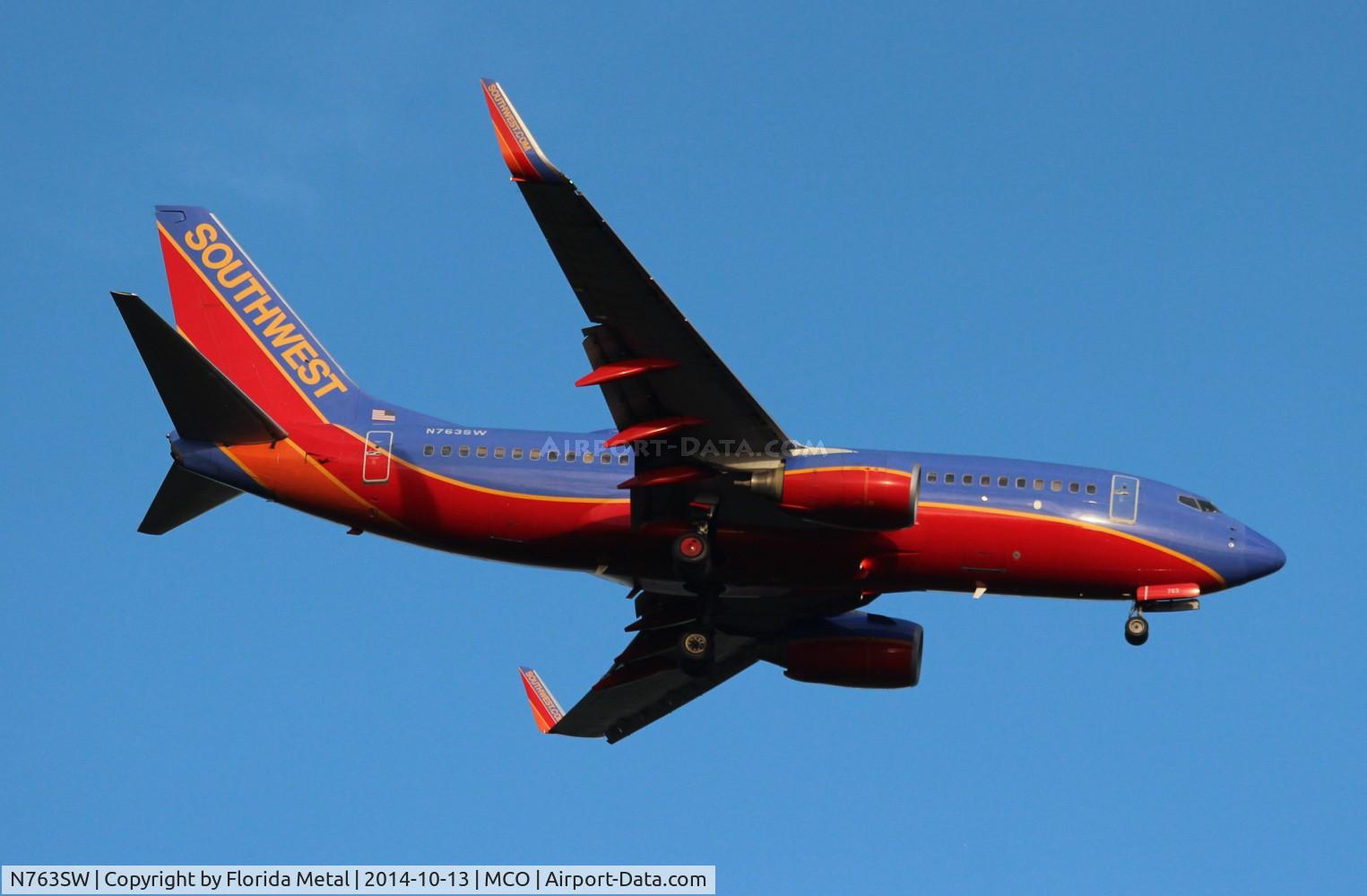 N763SW, 2000 Boeing 737-7H4 C/N 27877, Southwest