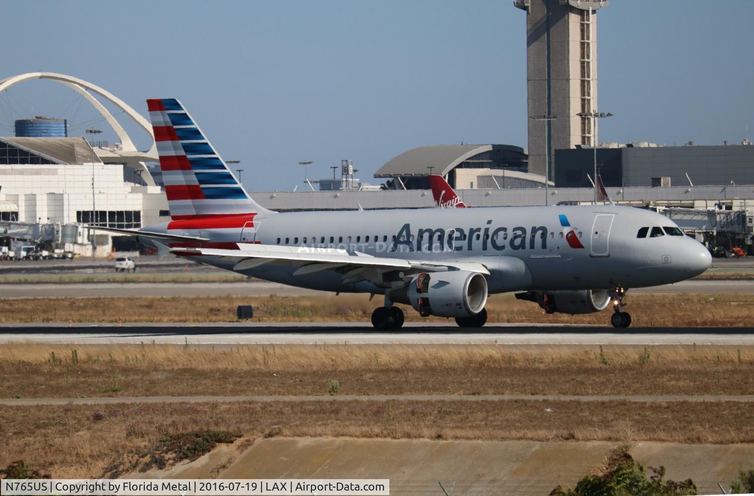 N765US, 2000 Airbus A319-112 C/N 1371, American
