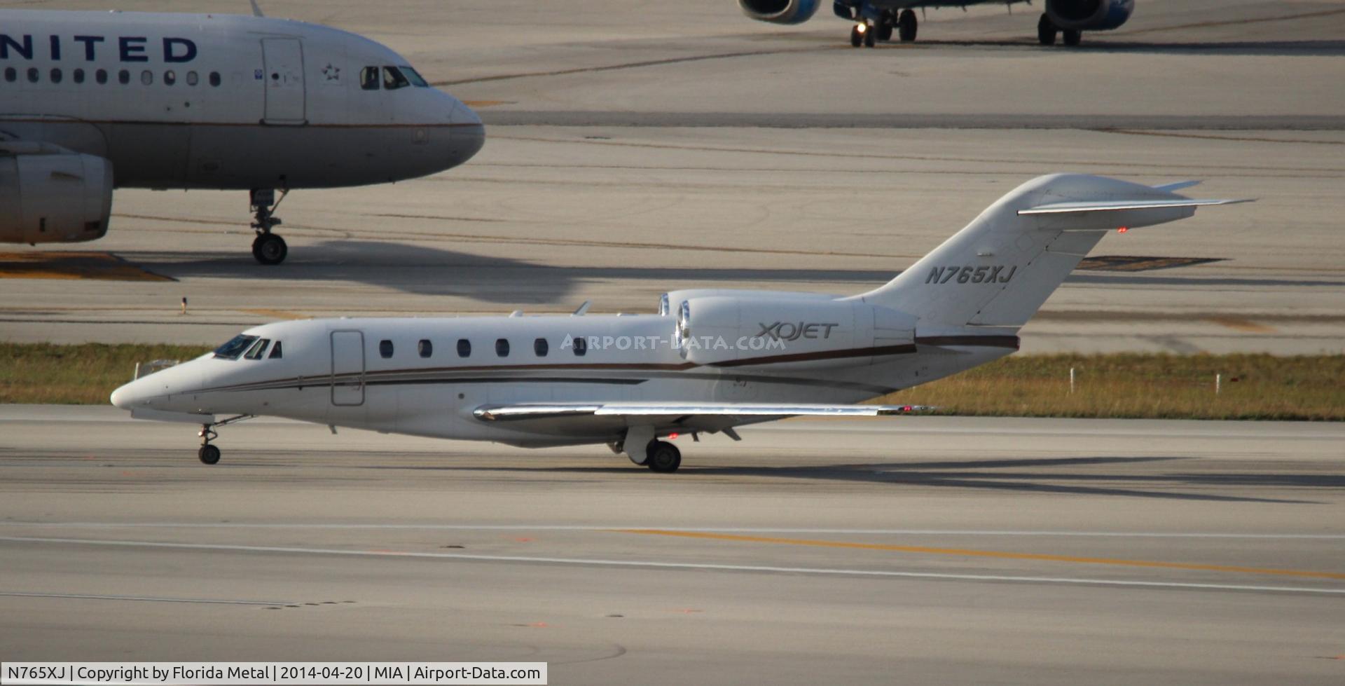 N765XJ, 2006 Cessna 750 Citation X Citation X C/N 750-0265, Citation X