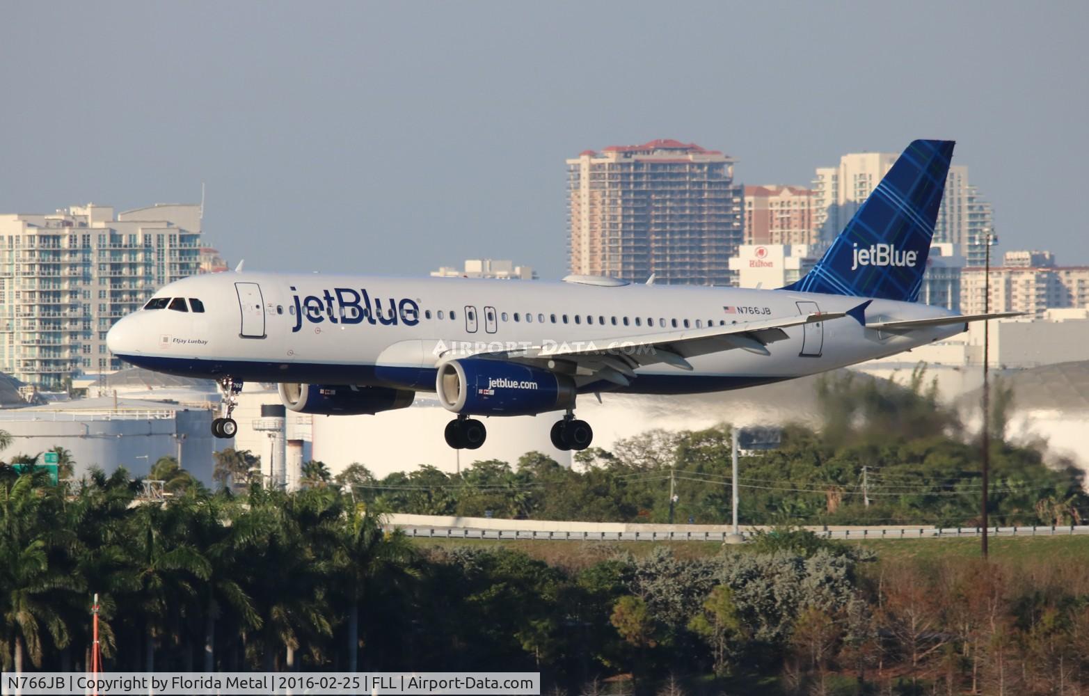 N766JB, 2008 Airbus A320-232 C/N 3724, Jet Blue