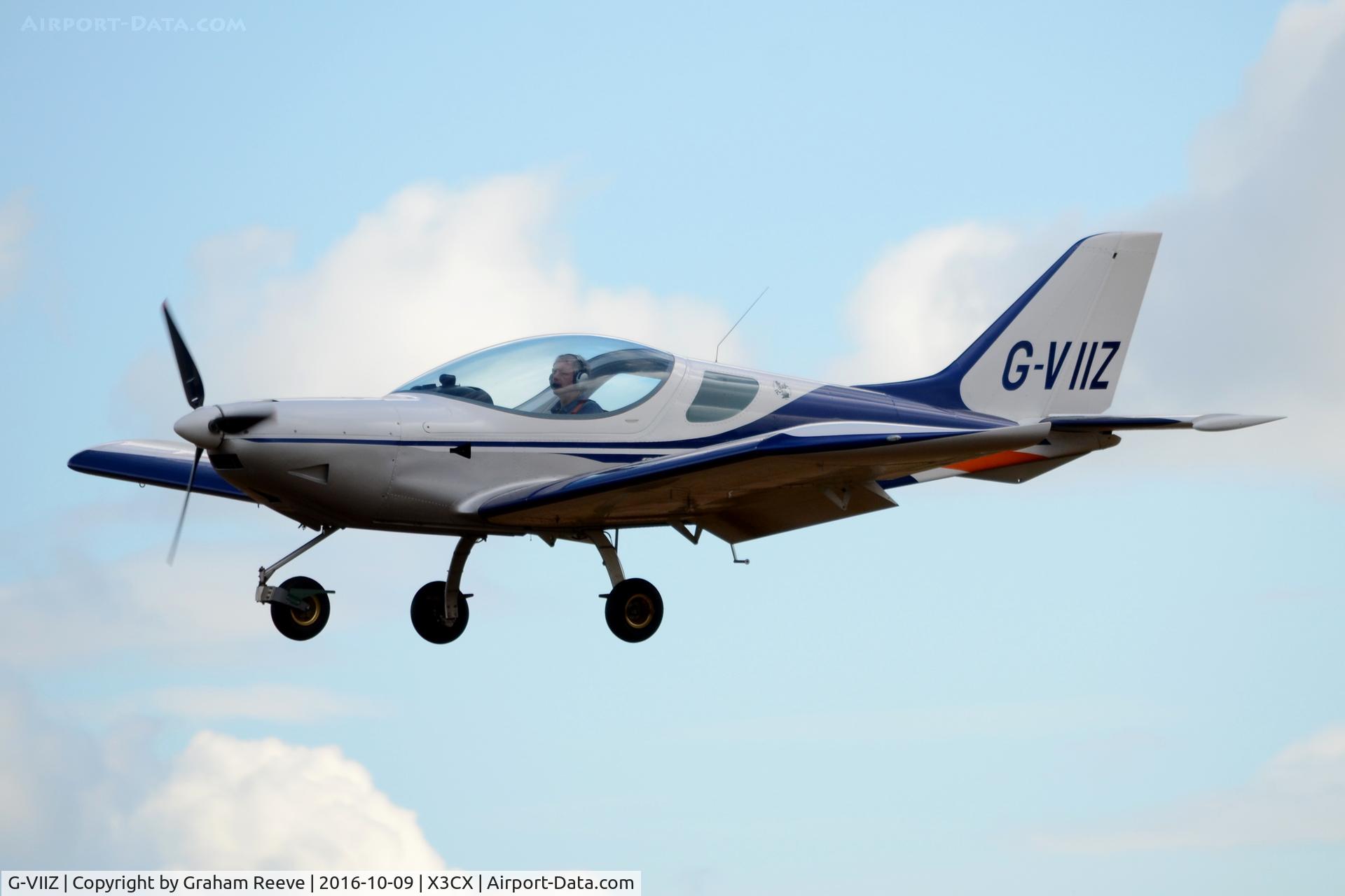 G-VIIZ, 2007 CZAW SportCruiser C/N PFA 338-14672, Landing at Northrepps.