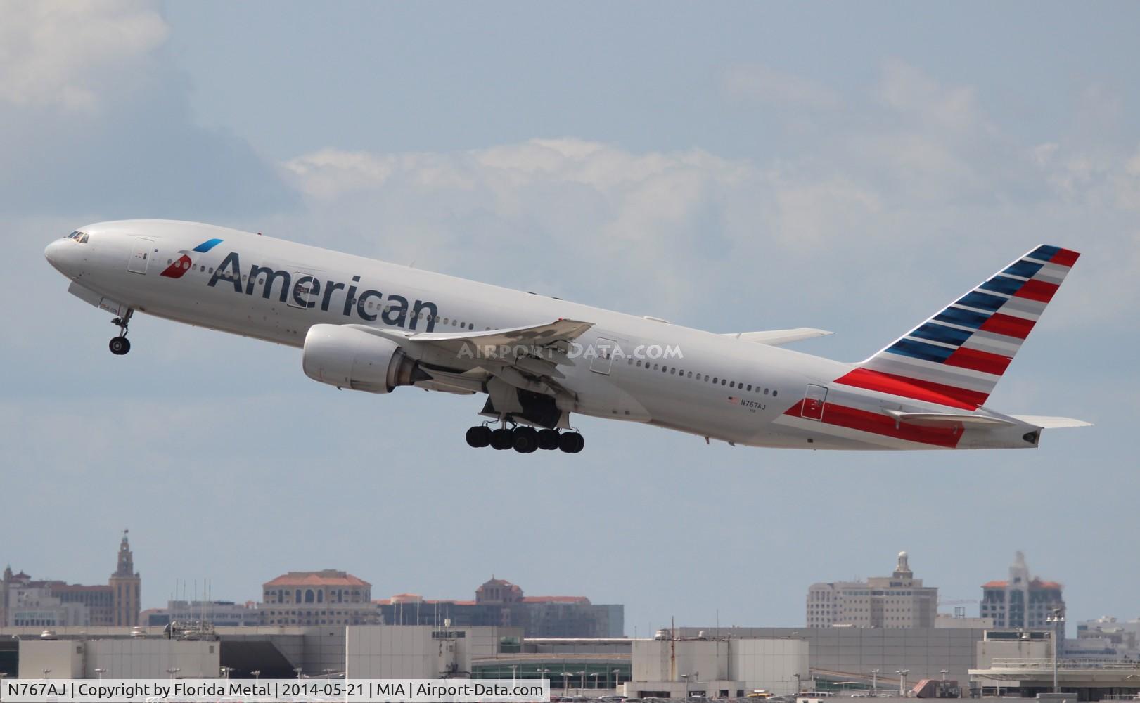 N767AJ, 2006 Boeing 777-223 C/N 33539, American