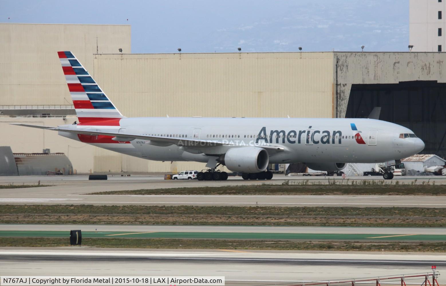 N767AJ, 2006 Boeing 777-223 C/N 33539, American