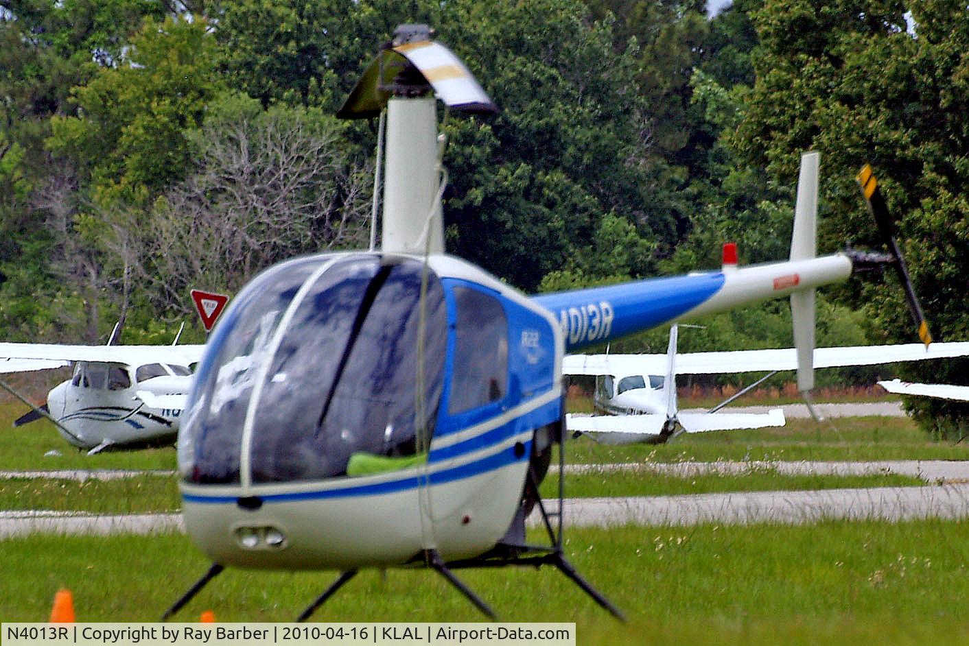 N4013R, 1990 Robinson R22 Beta C/N 1430, Robinson R-22 Beta [1430] Lakeland-Linder~N 16/04/2010