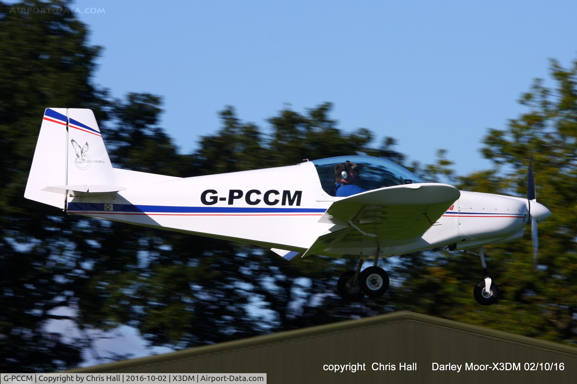 G-PCCM, 2014 Alpi Aviation Pioneer 200-M C/N LAA 334-15250, at Darley Moor Airfield