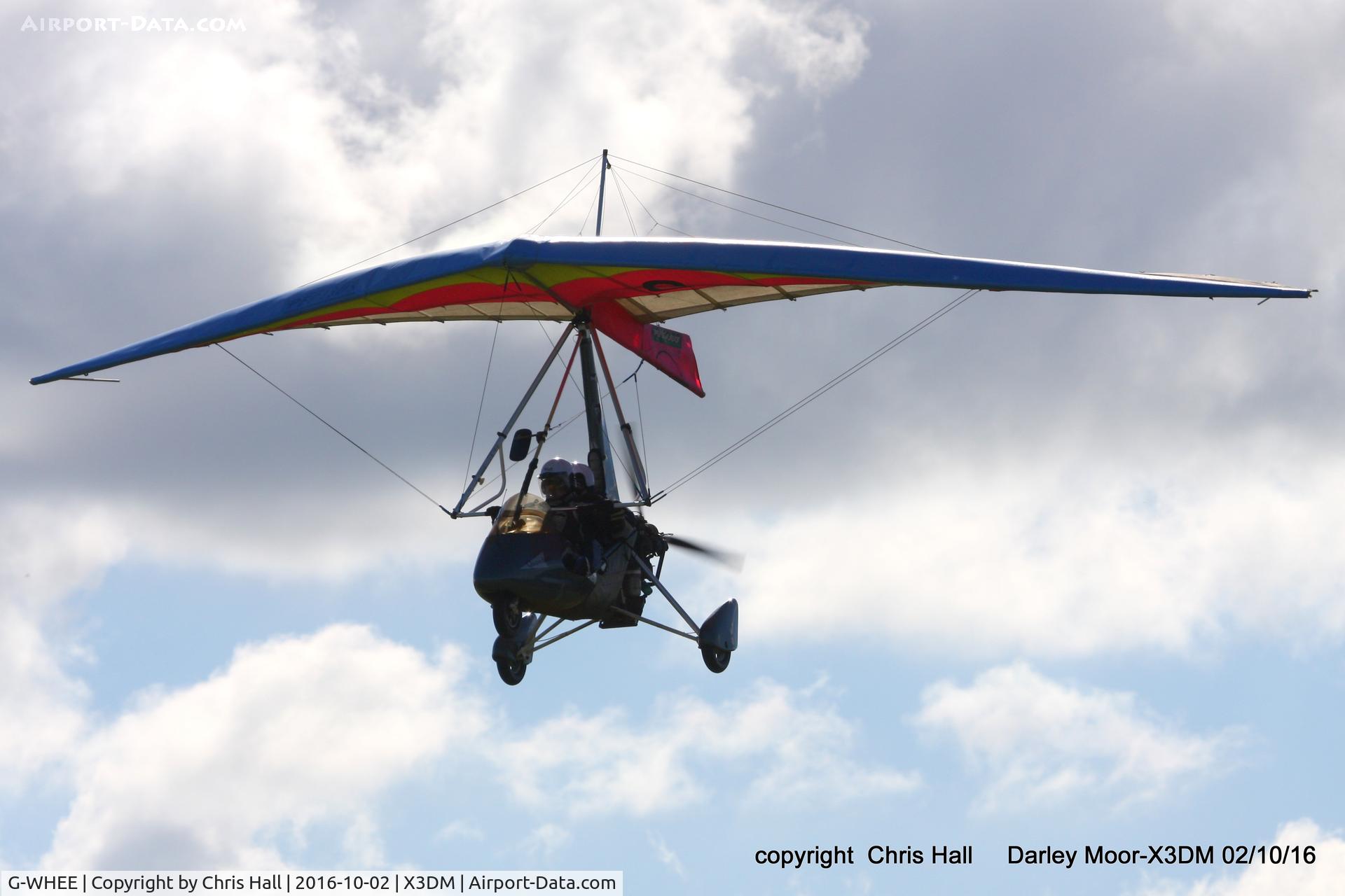 G-WHEE, 1999 Pegasus Quantum 15-912 C/N 7510, at Darley Moor Airfield