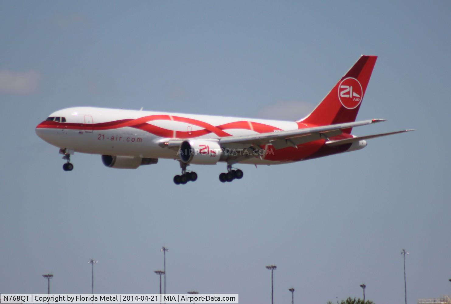 N768QT, 1987 Boeing 767-241 C/N 23803, 21 Air