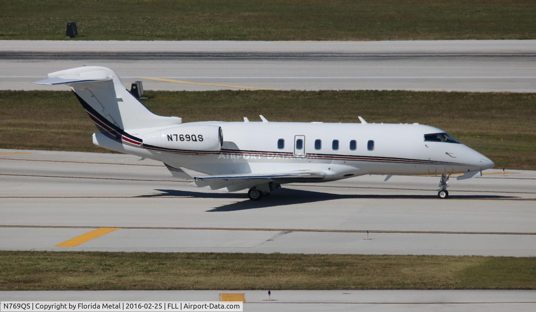 N769QS, 2015 Bombardier Challenger 350 (BD-100-1A10) C/N 20539, Net Jets