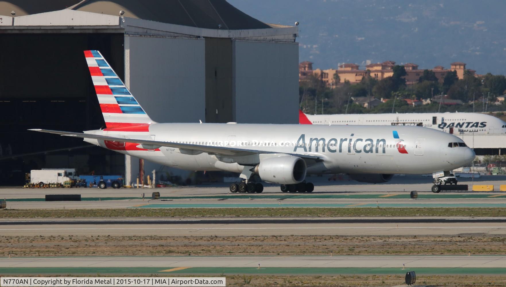N770AN, 1999 Boeing 777-223 C/N 29578, American