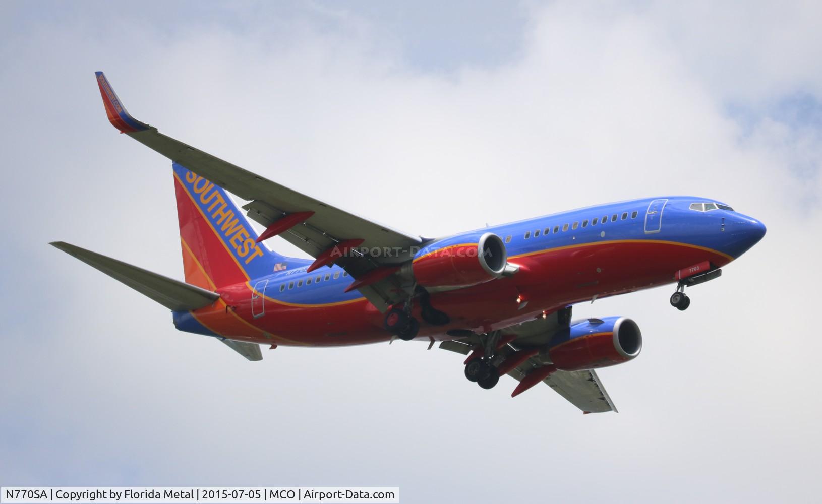 N770SA, 2000 Boeing 737-7H4 C/N 30589, Southwest