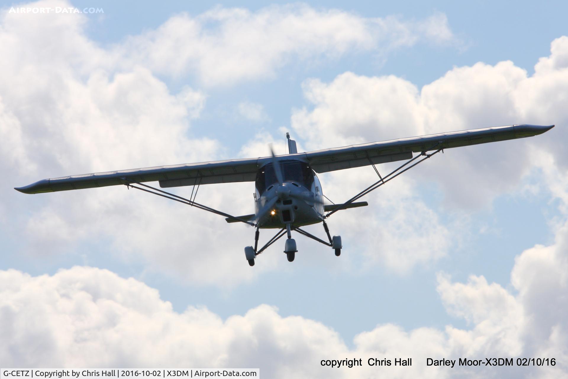 G-CETZ, 2007 Comco Ikarus C42 FB100 C/N 0706-6899, at Darley Moor Airfield