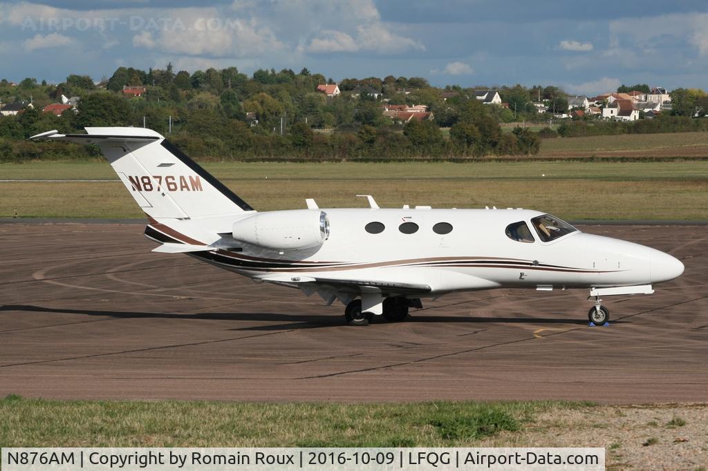 N876AM, 2010 Cessna 510 Citation Mustang C/N 510-0282, Parked