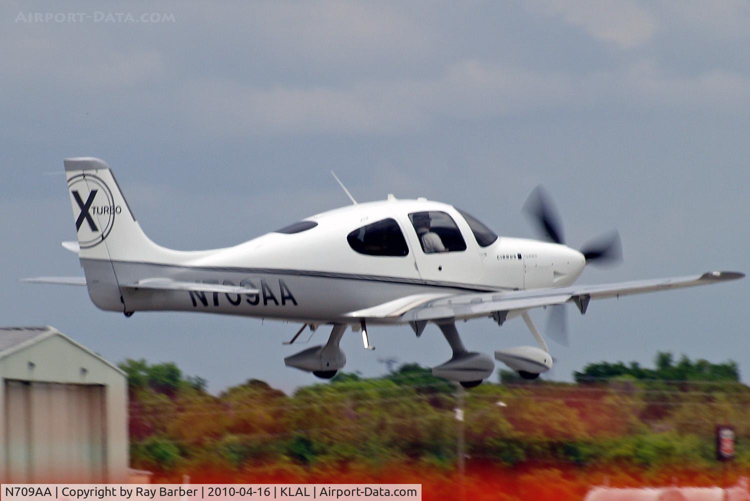 N709AA, Cirrus SR22T Turbo C/N 3465, Cirrus Design SR-22 Turbo X Edition [3465] Lakeland-Linder~N 16/04/2010