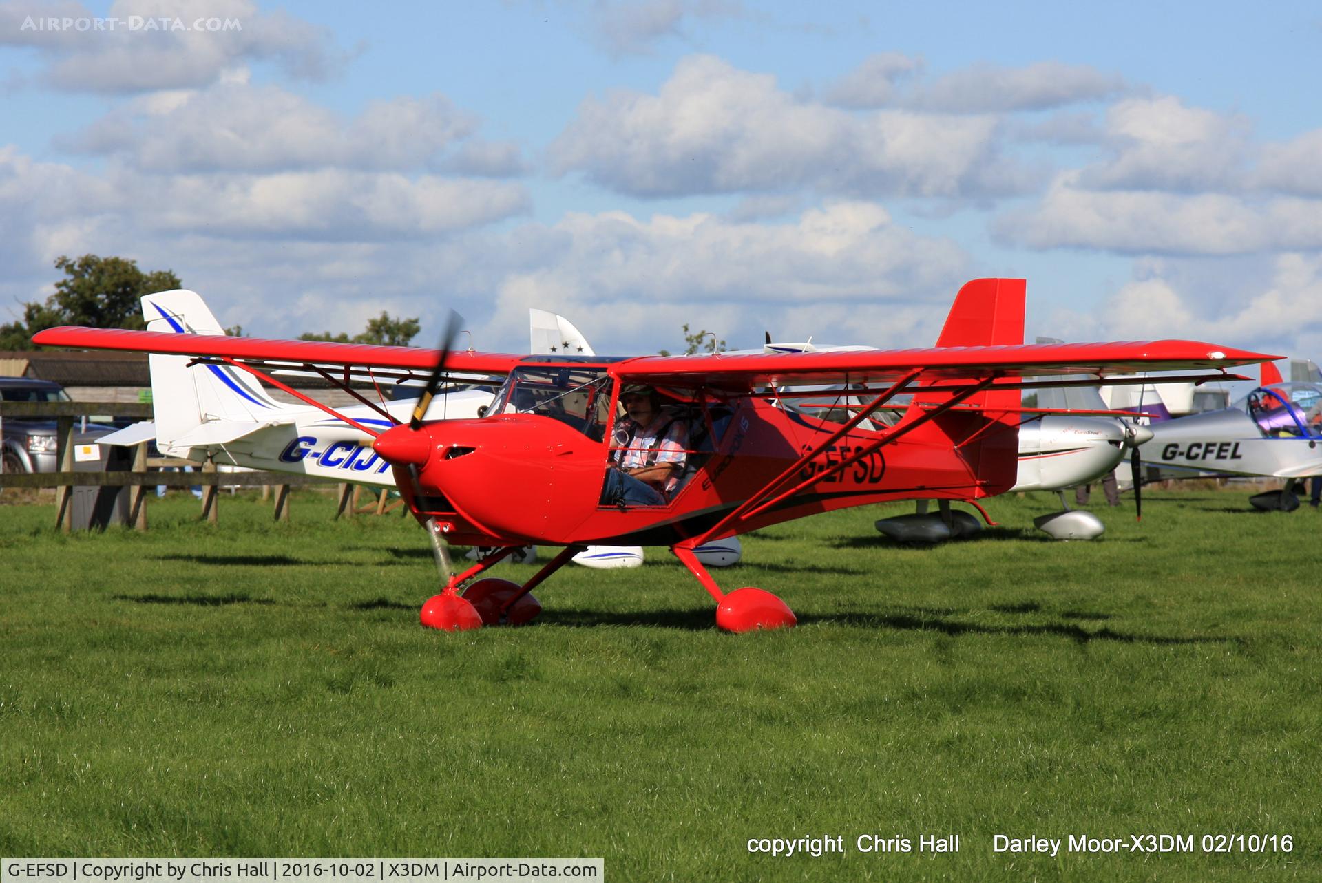 G-EFSD, 2016 Aeropro Eurofox 912(IS) C/N LAA 376-15359, at Darley Moor Airfield