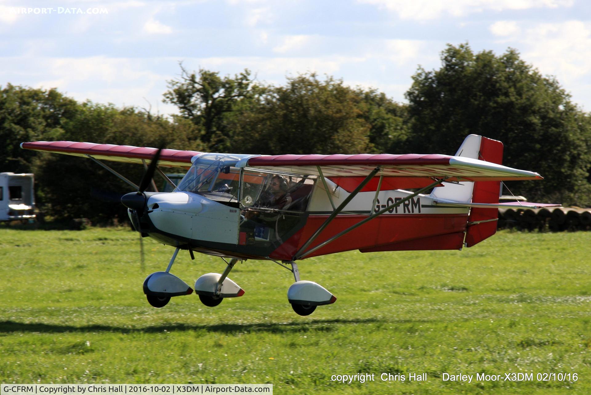 G-CFRM, 2008 Skyranger Swift 912S(1) C/N BMAA/HB/578, at Darley Moor Airfield