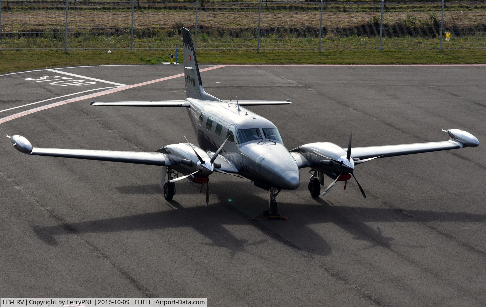 HB-LRV, 1977 Piper PA-31T-620 Cheyenne II C/N 31T-7820017, PA31T arrived from Bern today.