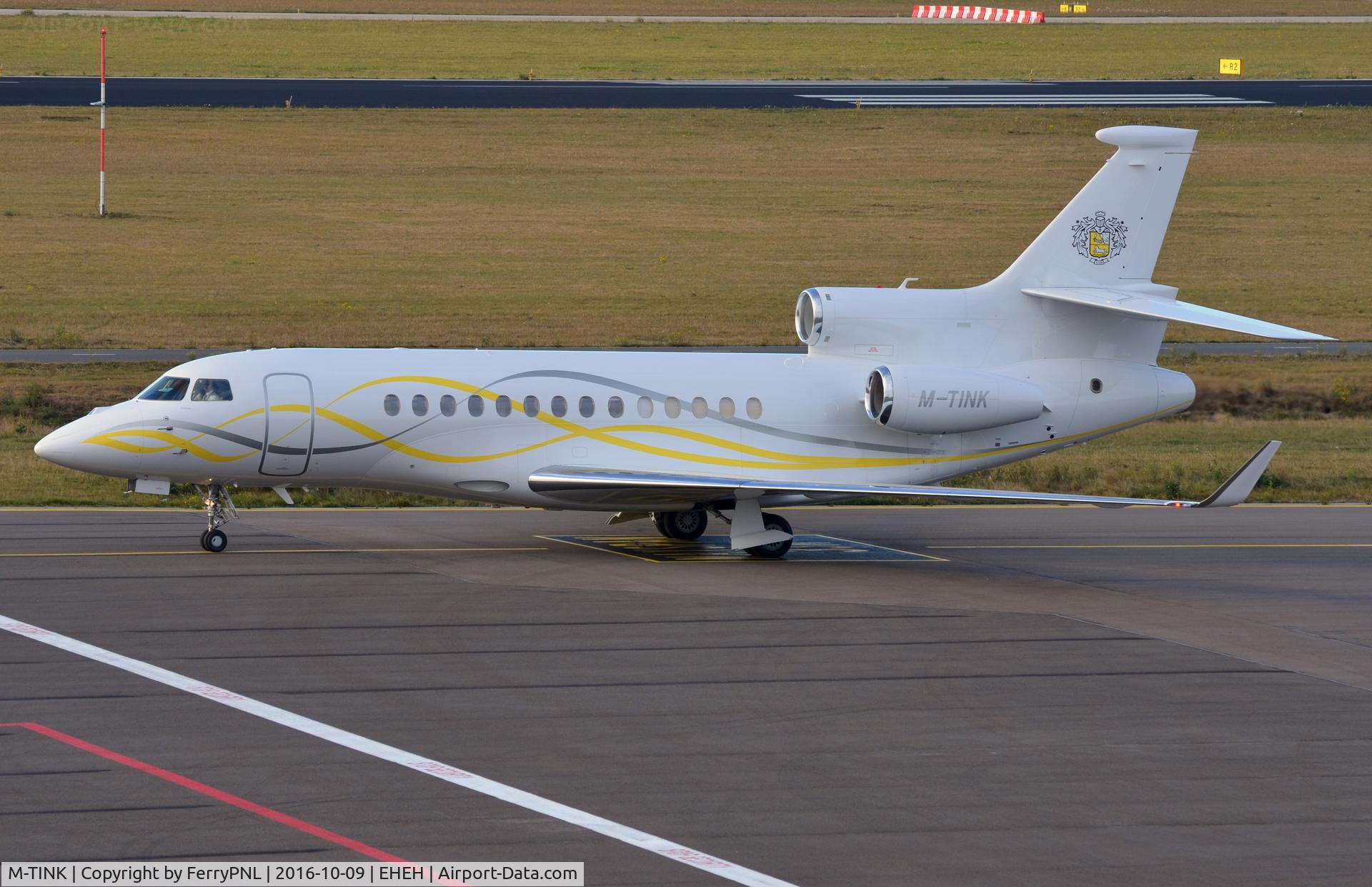 M-TINK, 2015 Dassault Falcon 7X C/N 266, Nice DA7X arriving this afternoon in EIN.