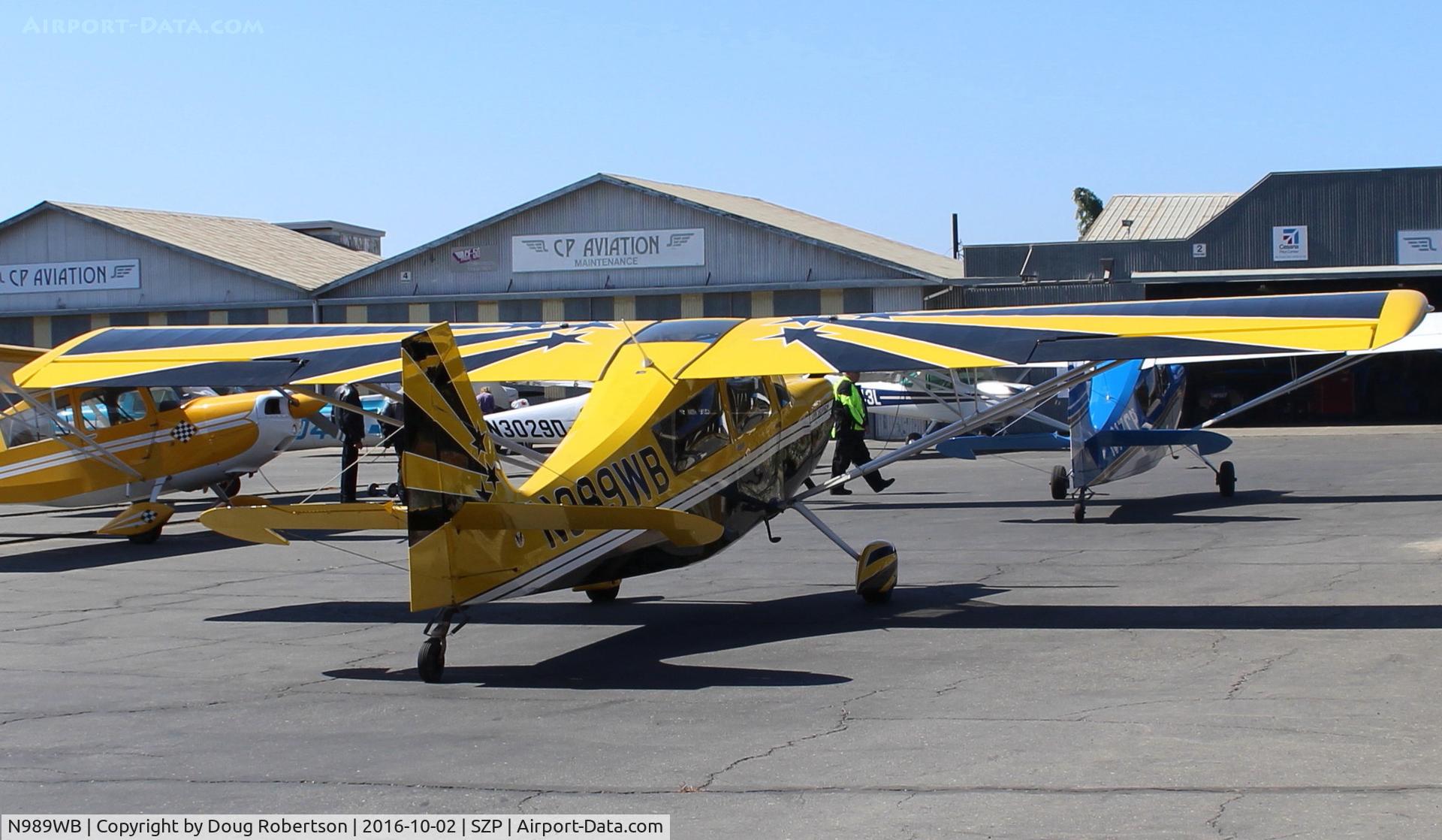 N989WB, 2012 American Champion 8KCAB Super Decathlon C/N 1120-2012, 2012 American Champion 8KCAB SUPER DECATHLON, Lycoming AEIO-360-H1B 180 Hp
