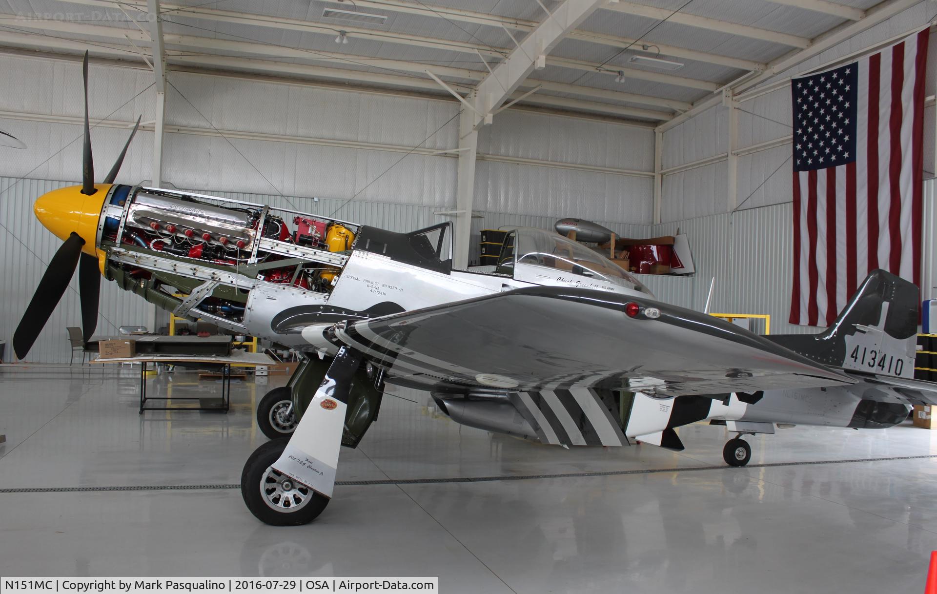 N151MC, 1968 North American F-51D Mustang Mustang C/N AF6722581, North American P-51D
