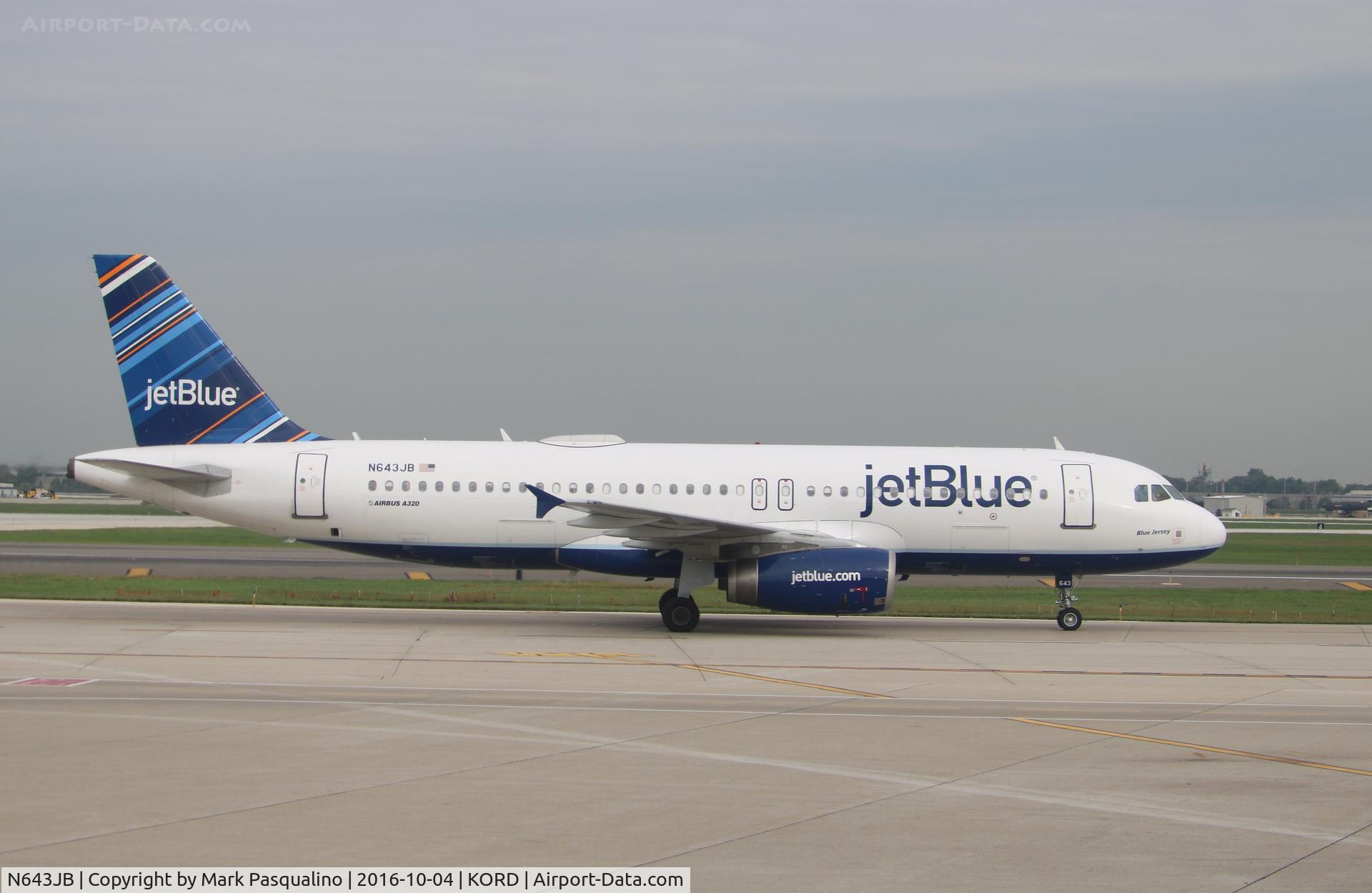 N643JB, 2006 Airbus A320-232 C/N 2871, Airbus A320