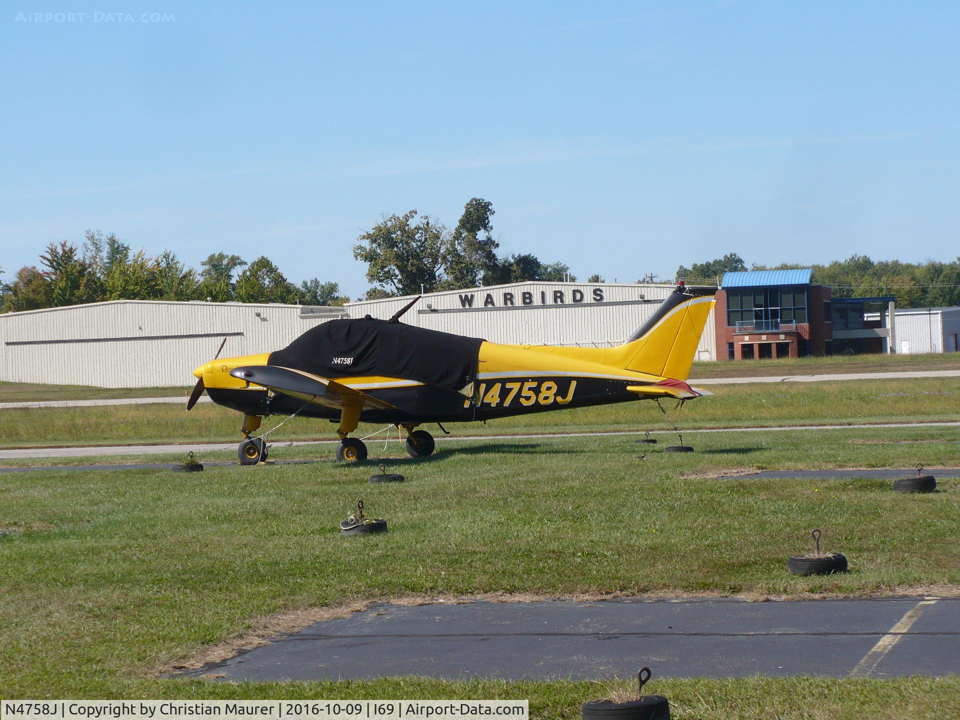 N4758J, 1967 Beech A23-24 Musketeer Super III C/N MA-186, Beech A23