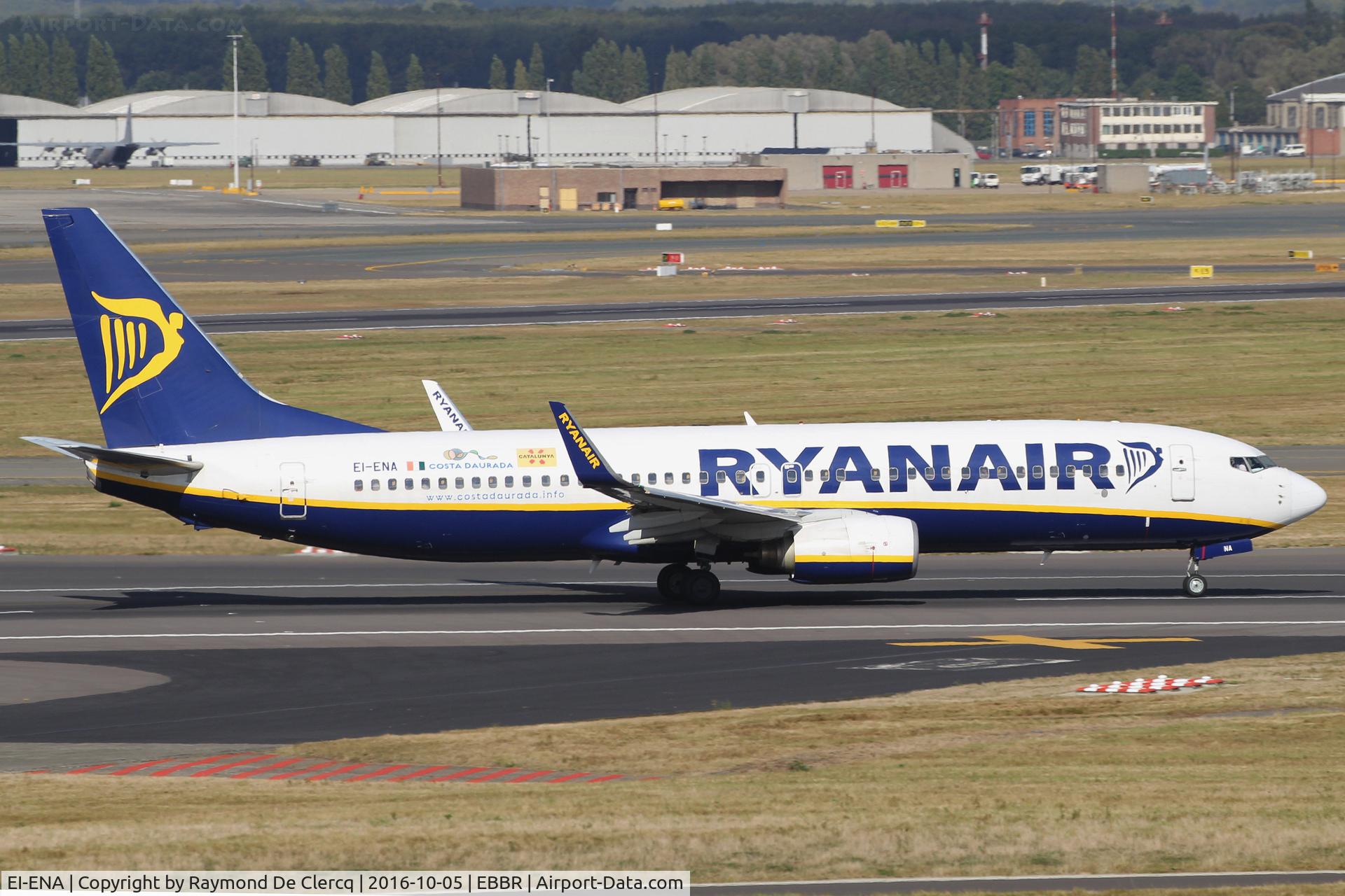 EI-ENA, 2010 Boeing 737-8AS C/N 34983, Taking off from rwy 07R.