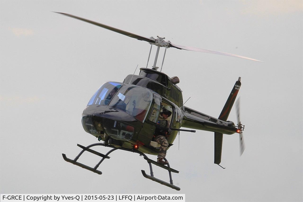 F-GRCE, Bell 206B JetRanger III C/N 1679, Bell 206B JetRanger III, On display, La Ferté-Alais airfield(LFFQ) Air show 2015