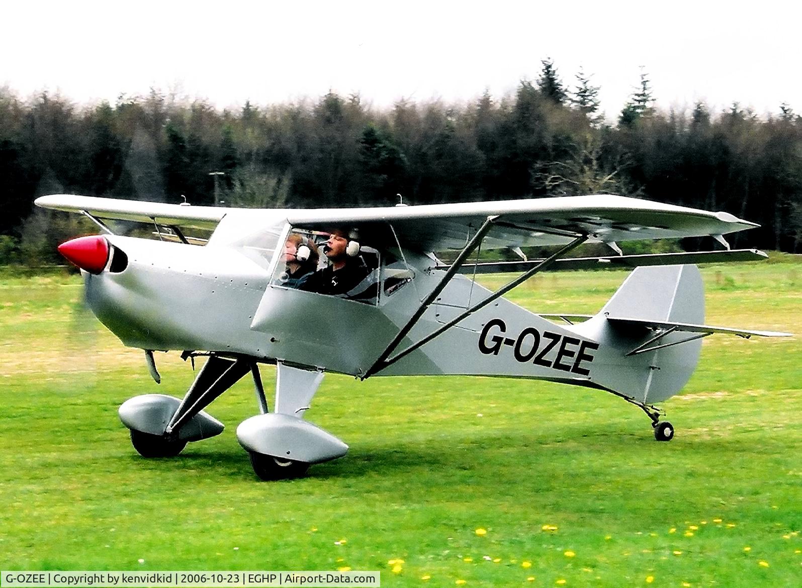 G-OZEE, 1994 Avid Speedwing Mark IV C/N PFA 189-12308, At a Popham fly-in circa 2006.
