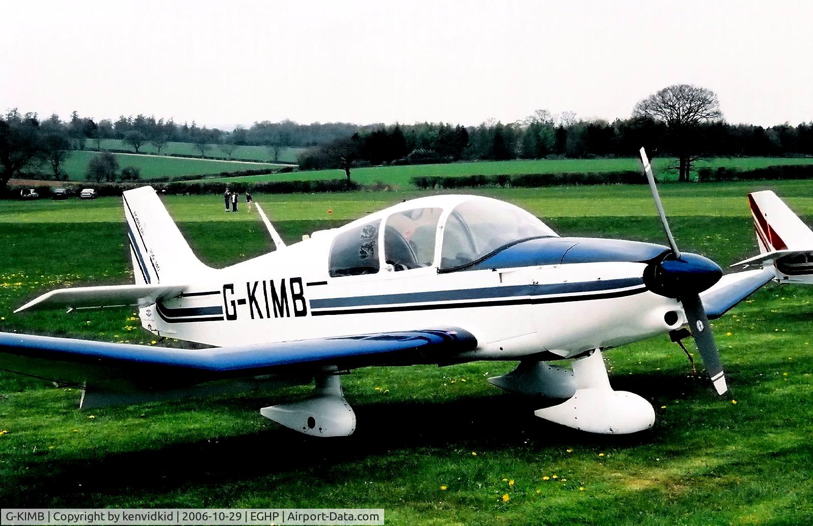 G-KIMB, 1970 Robin DR-300-140 C/N 470, At a Popham fly-in circa 2006.