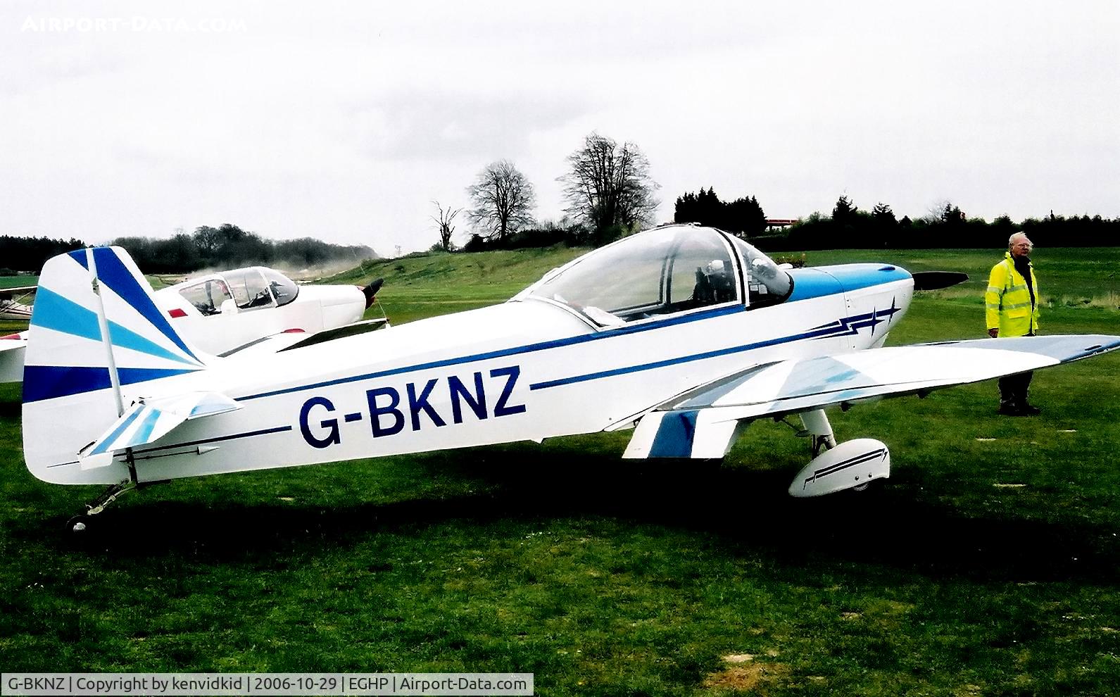 G-BKNZ, 1959 Piel CP-301A Emeraude C/N 296, At a Popham fly-in circa 2006.