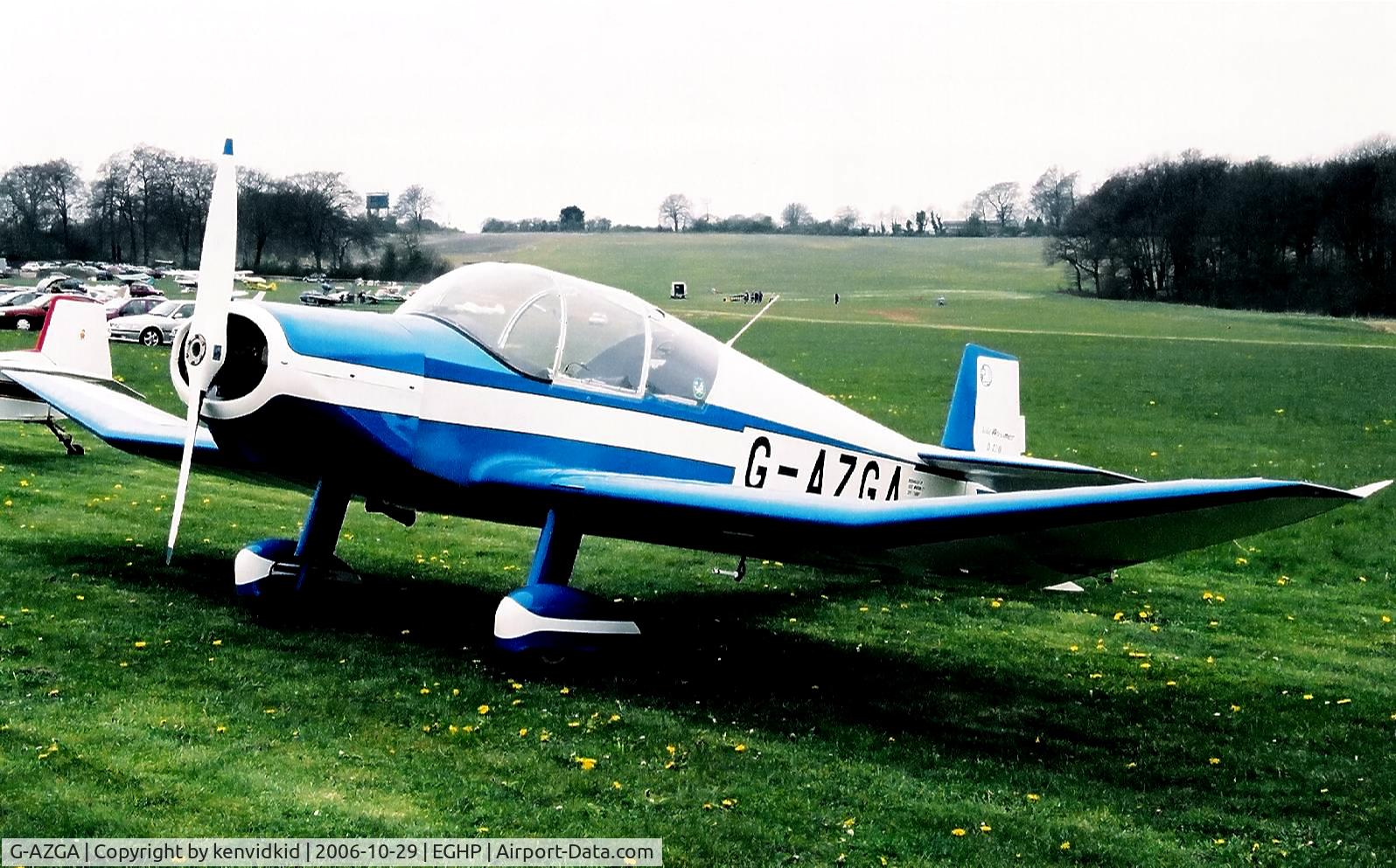 G-AZGA, 1959 Jodel D-120A Paris-Nice C/N 144, At a Popham fly-in circa 2006.