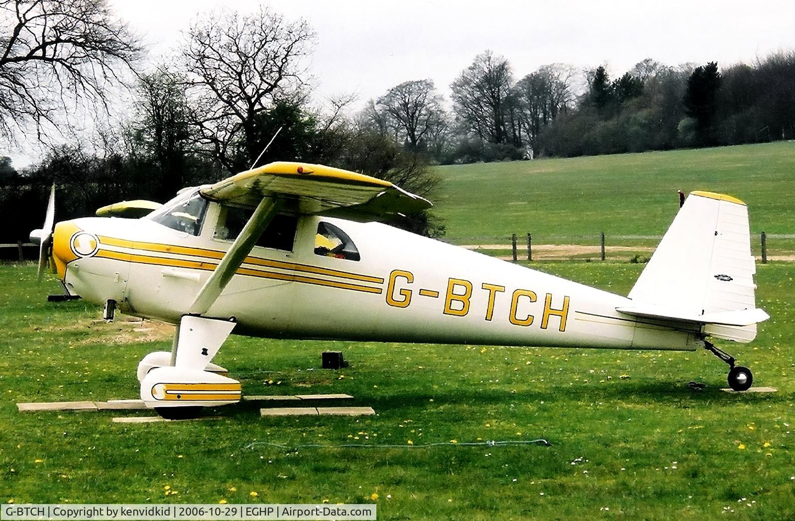 G-BTCH, 1948 Luscombe 8E Silvaire C/N 6403, At a Popham fly-in circa 2006.