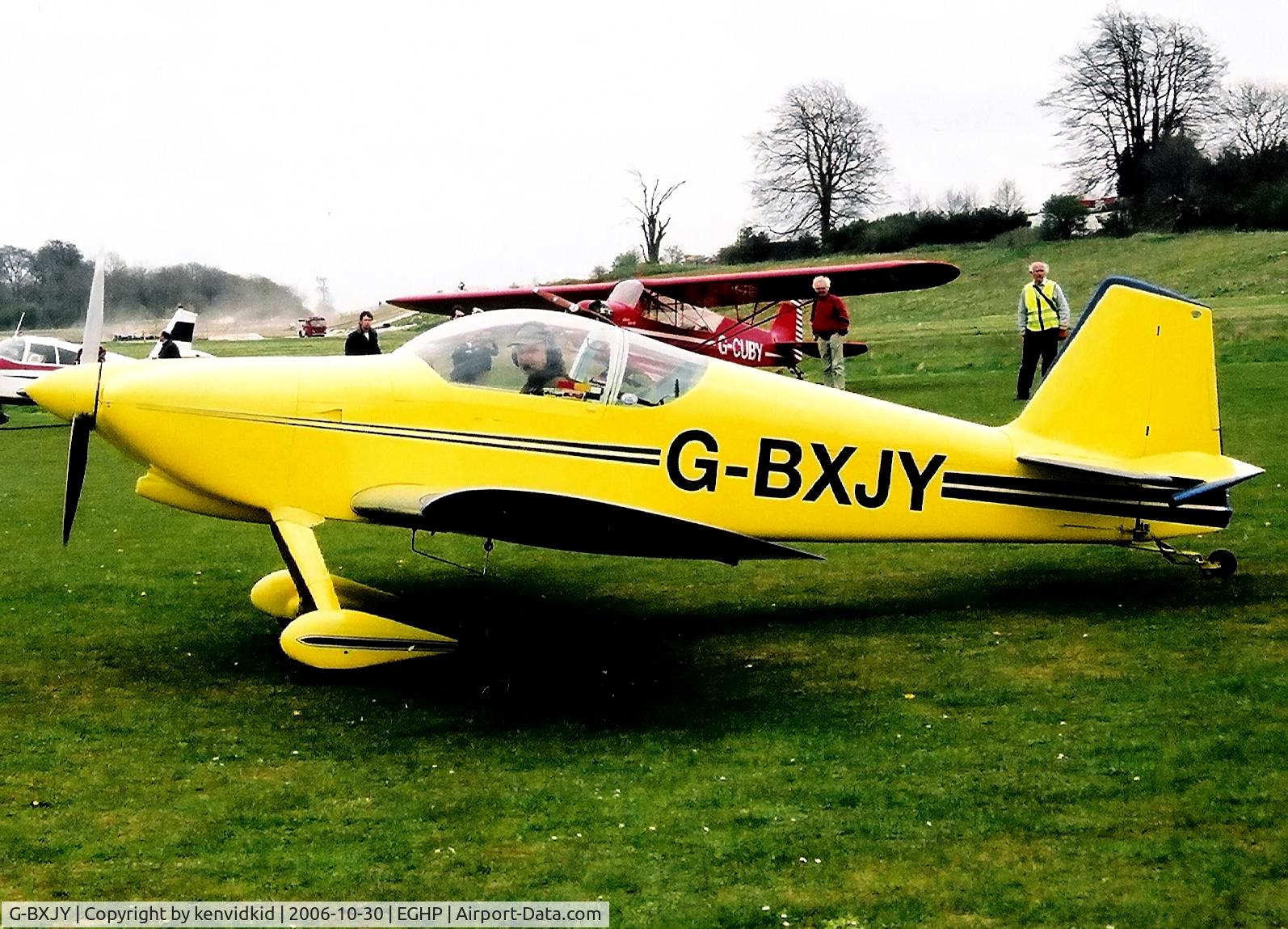 G-BXJY, 1998 Vans RV-6 C/N PFA 181-12447, At a Popham fly-in circa 2006.