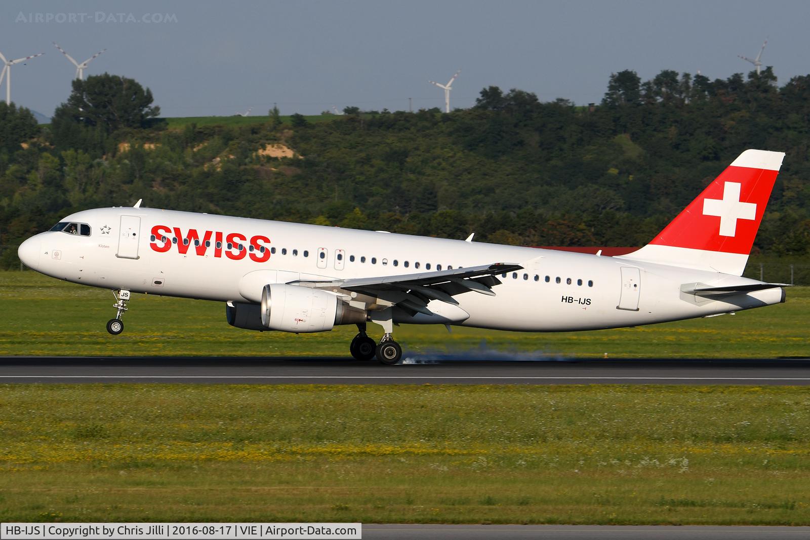 HB-IJS, 1998 Airbus A320-214 C/N 782, Swiss