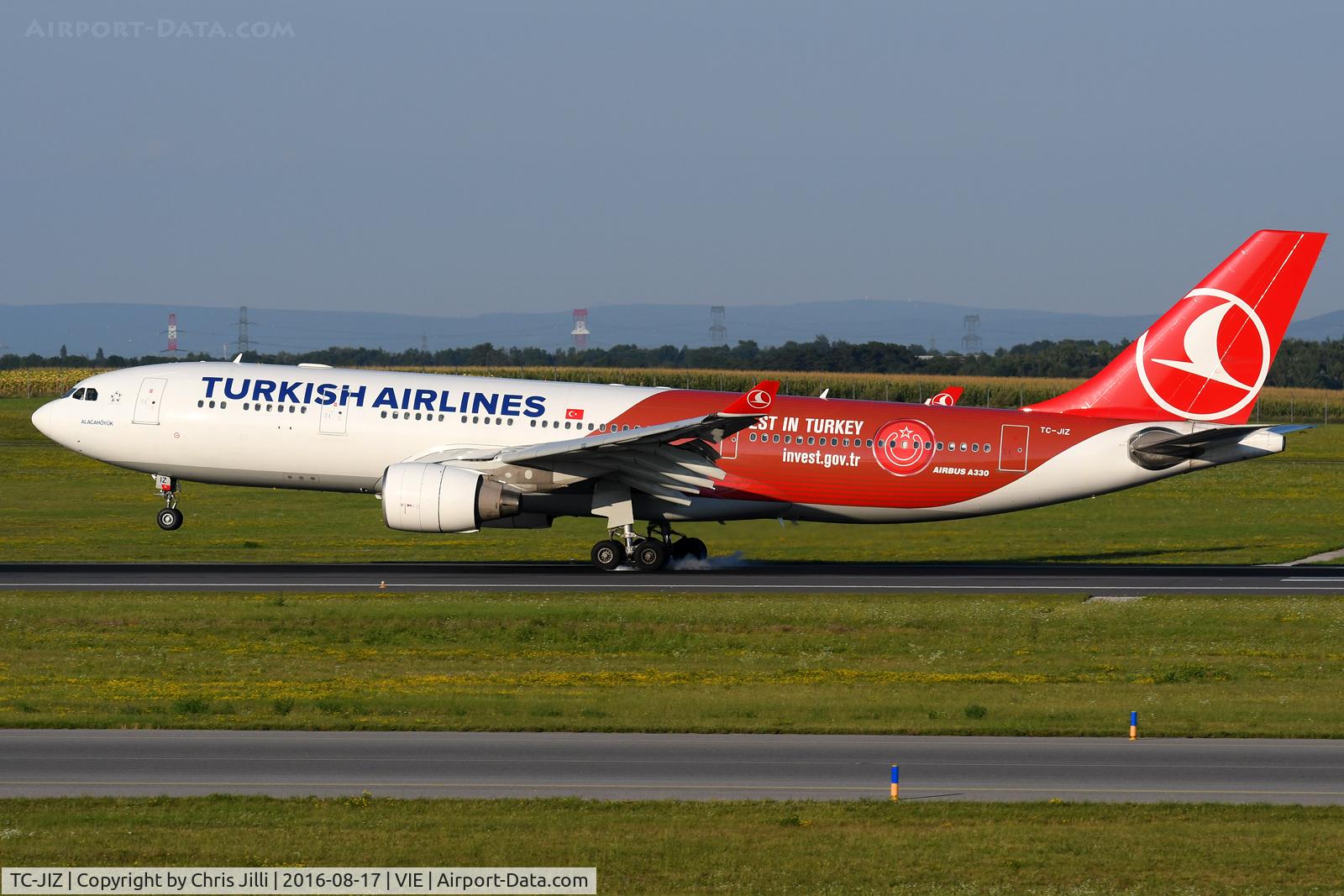 TC-JIZ, 2010 Airbus A330-223 C/N 1118, Turkish Airlines